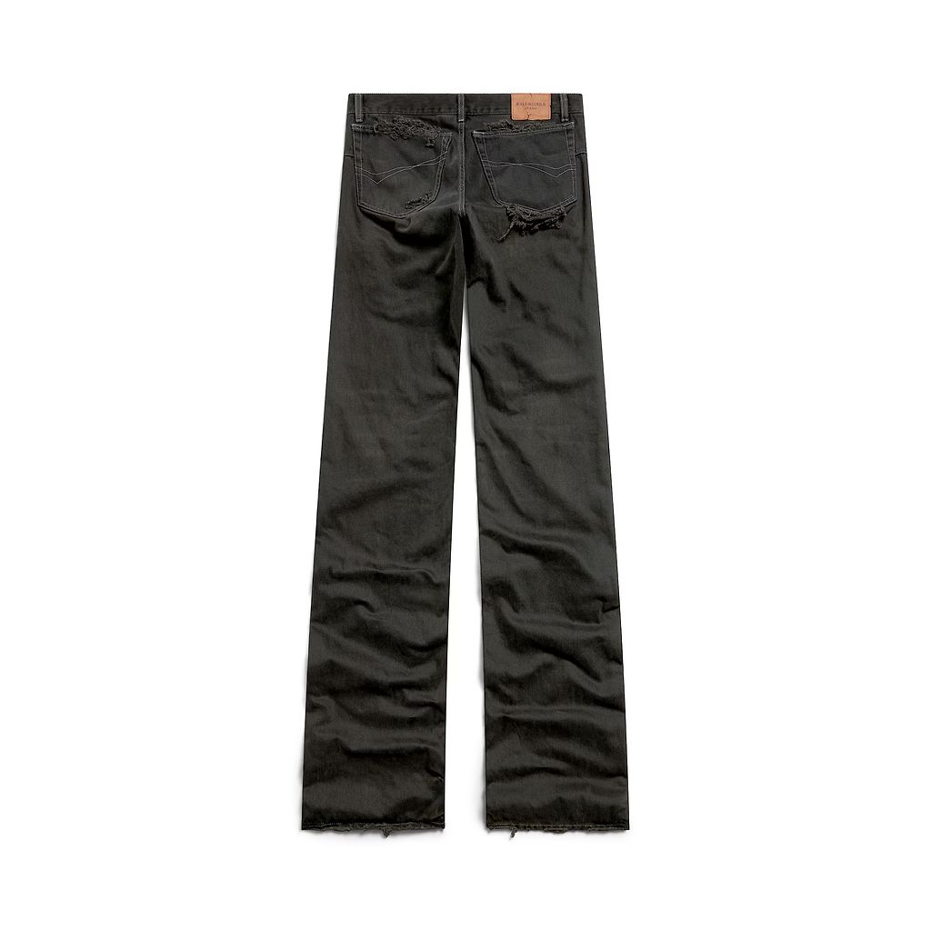 Fitted Low-Waist Pants