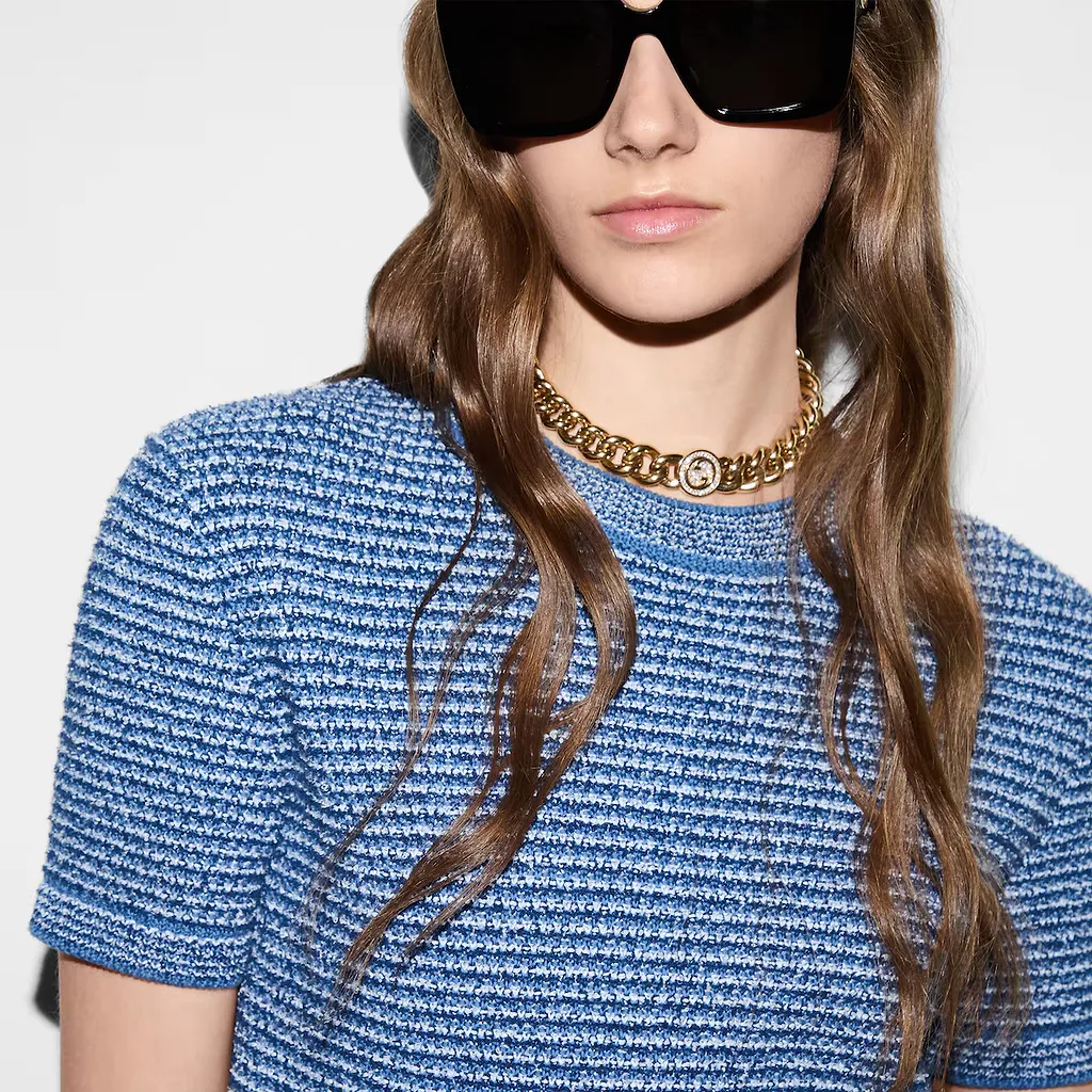 Fine Cotton Crewneck Top