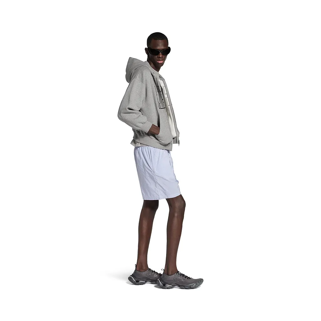 Stripes Boxer Swim Shorts