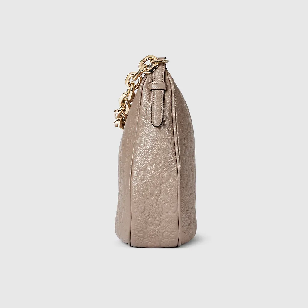 Gg Emblem Large Shoulder Bag