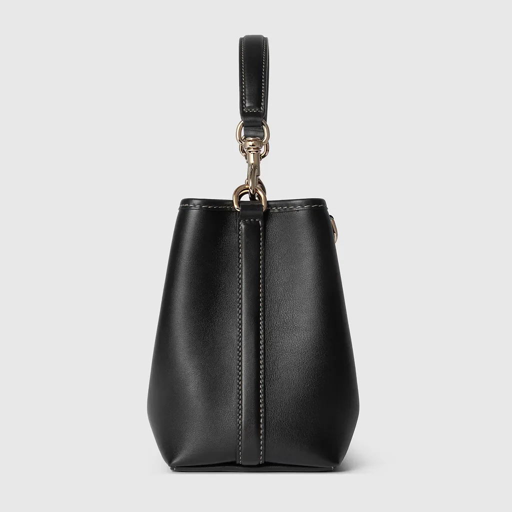Gg Emblem Small Bucket Bag