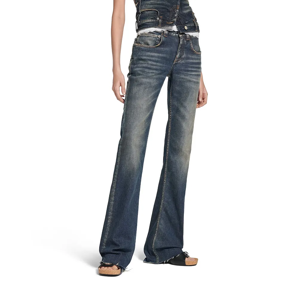 Slim Fit Bootcut Pants