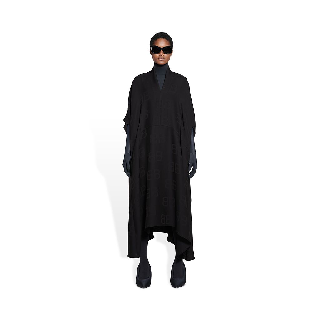 All Over Bb Logo Oversized Dress
