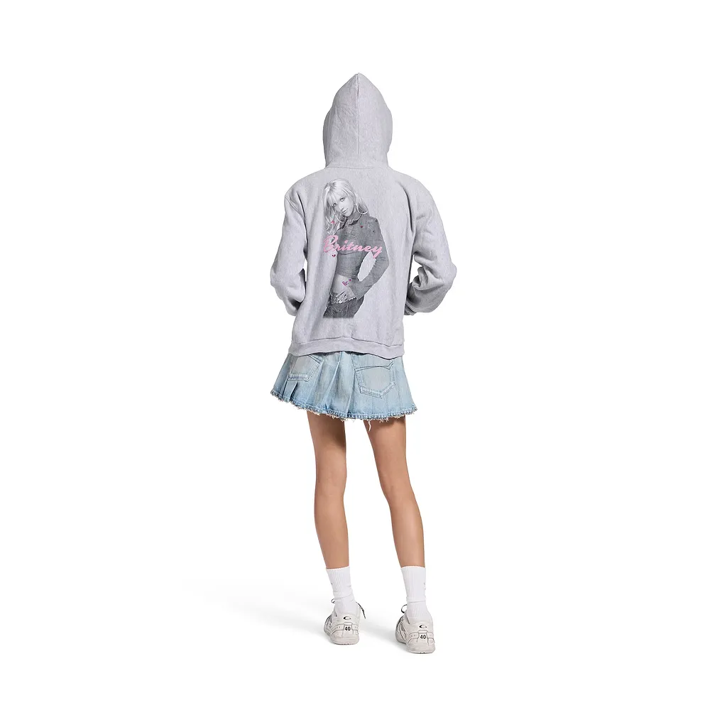 Britney Spears Series Zip-Up Hoodie Regular Fit