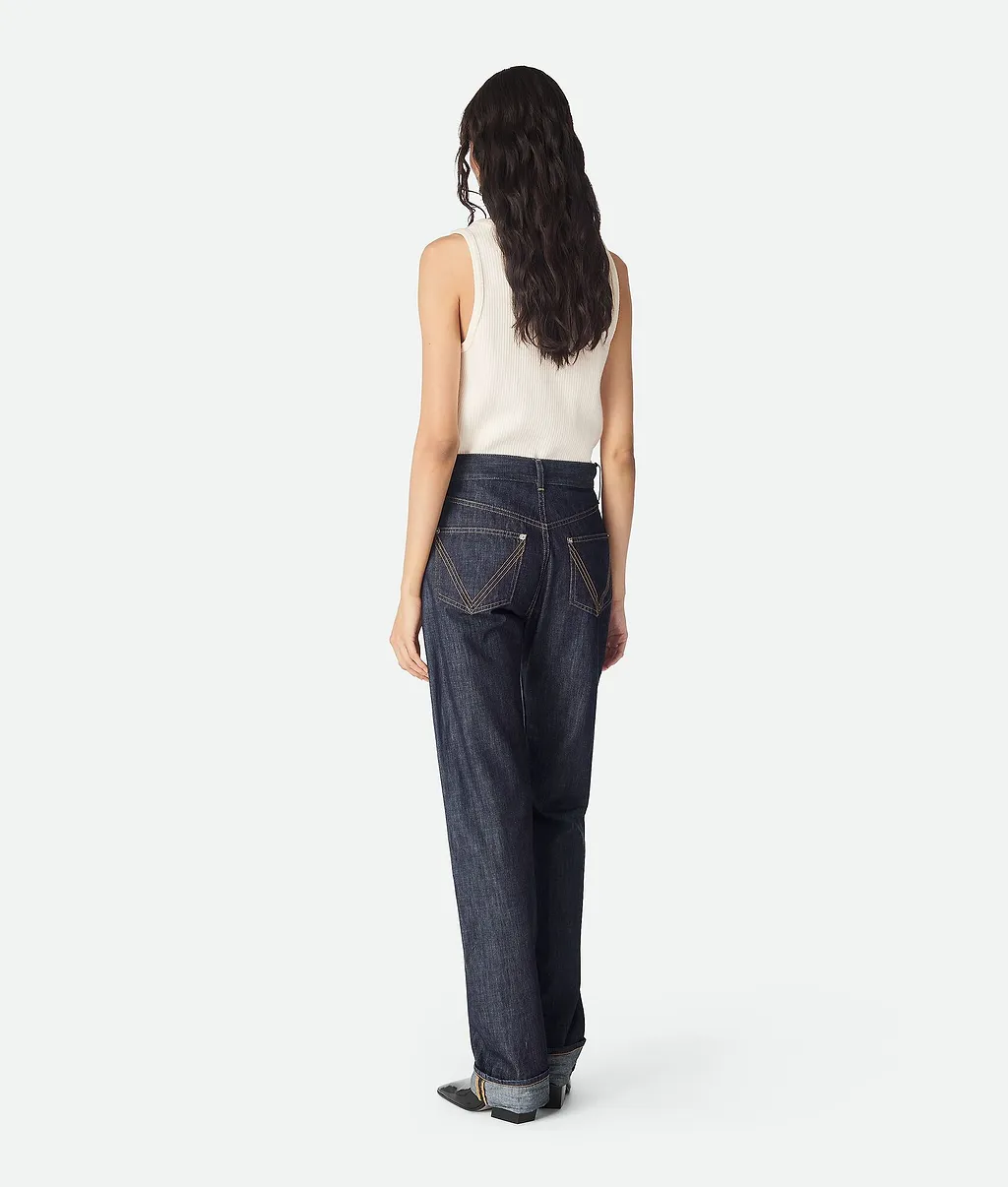 Indigo Straight Jeans