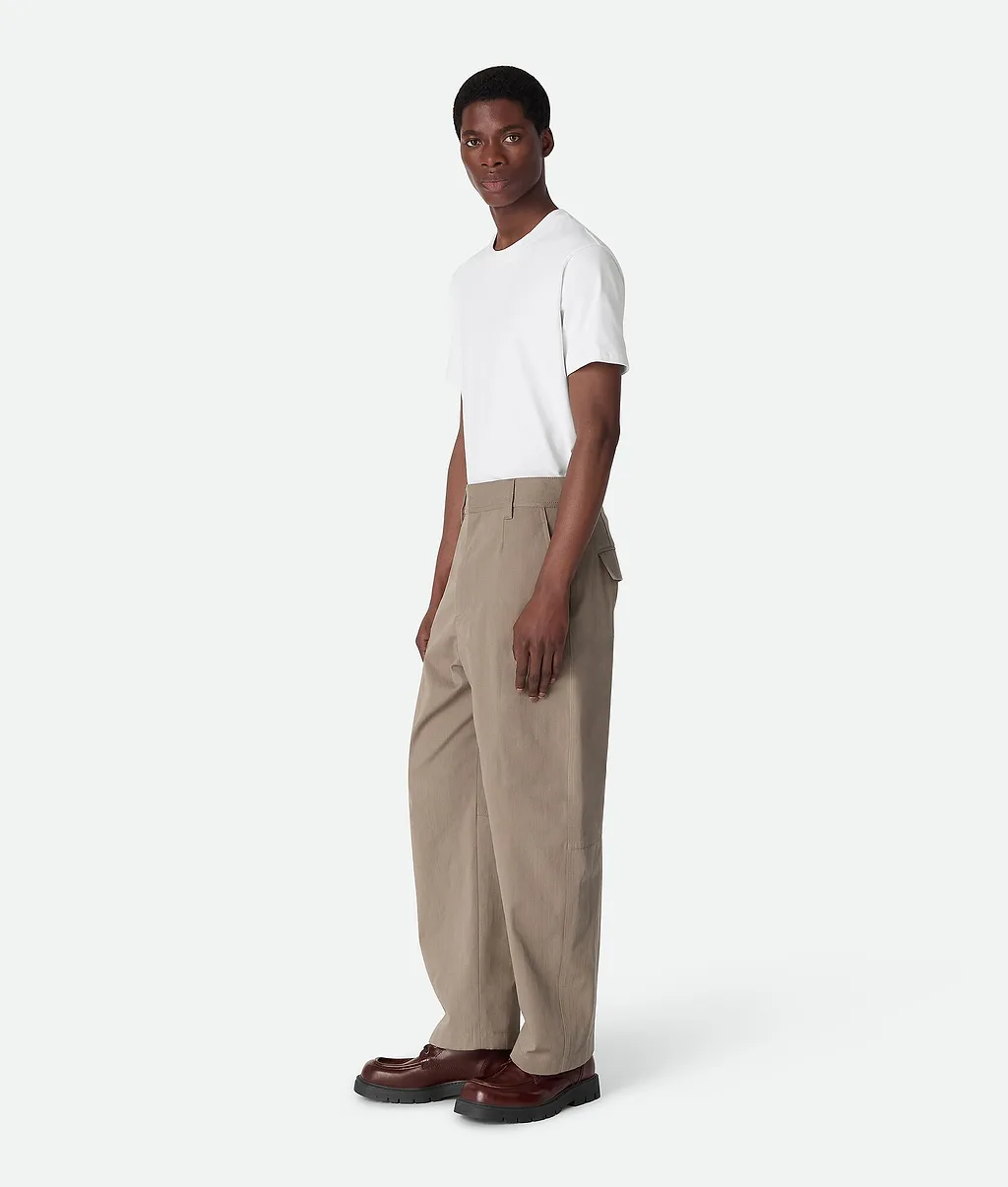 Cotton Twill Cargo Pants
