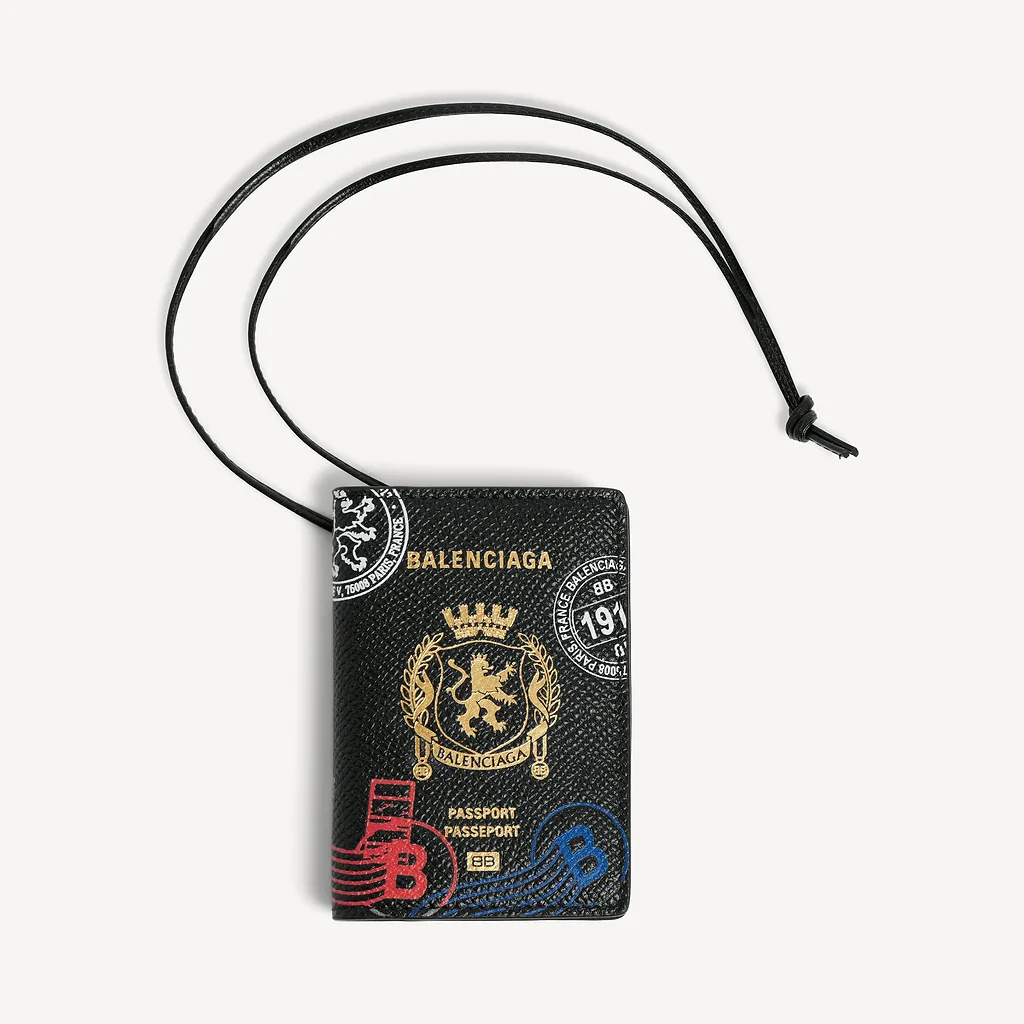 Passport Card Holder Charm