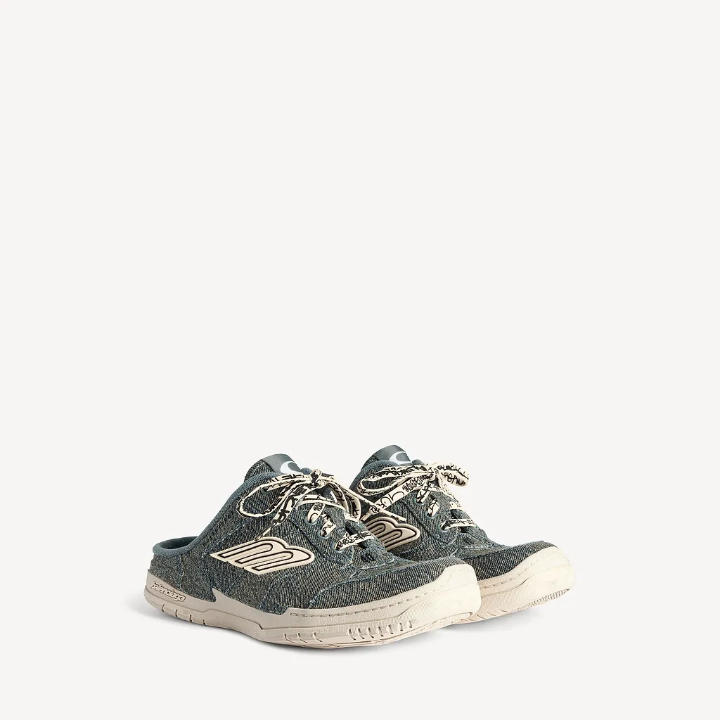 Hamptons Denim Mule