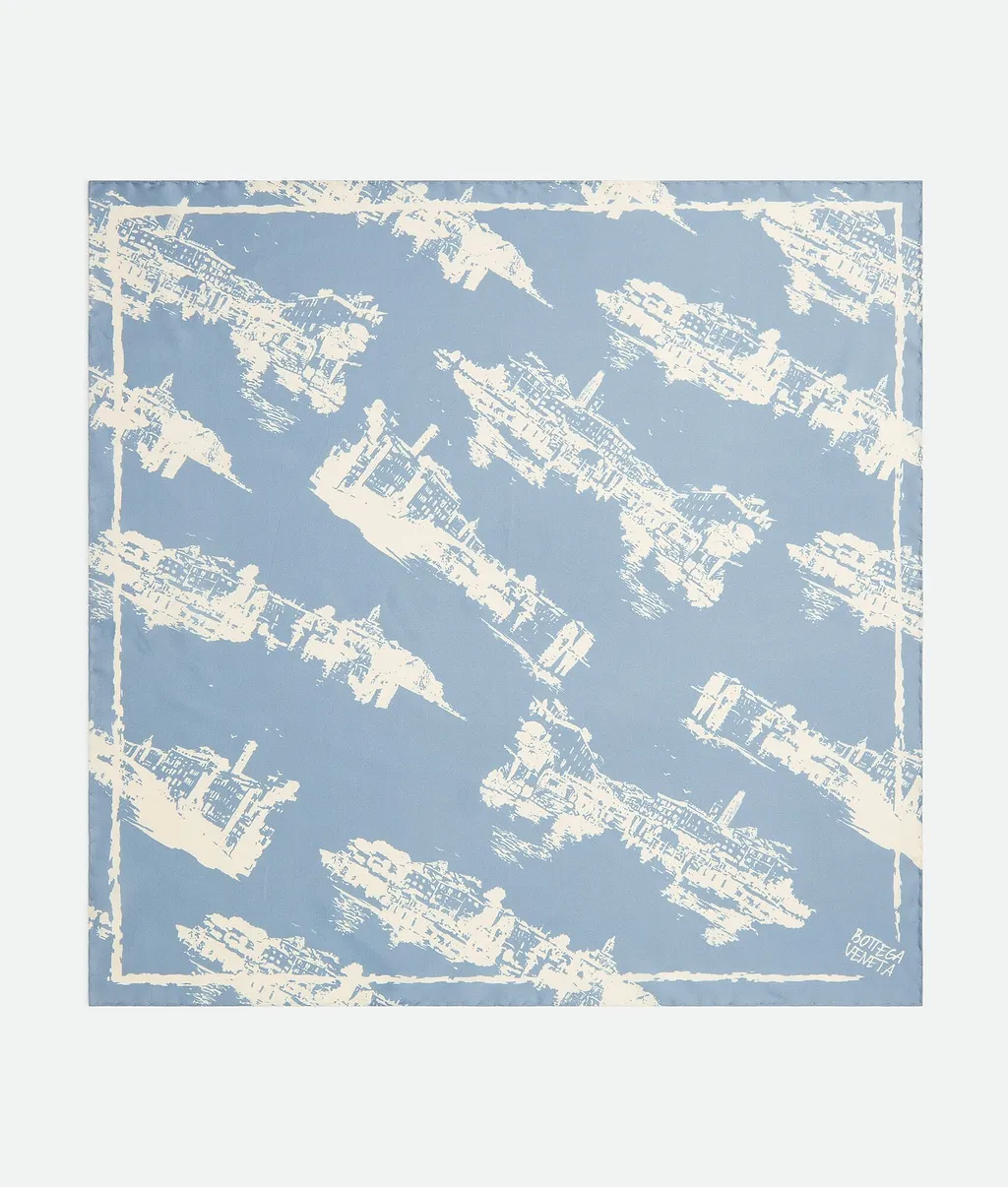 Italian Postcard Silk Foulard