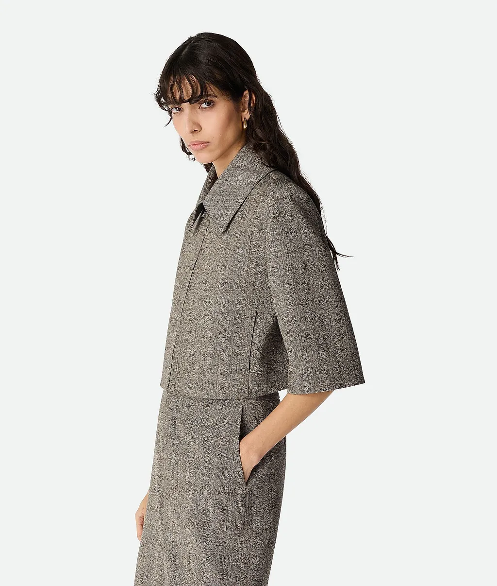Viscose And Silk Jacket