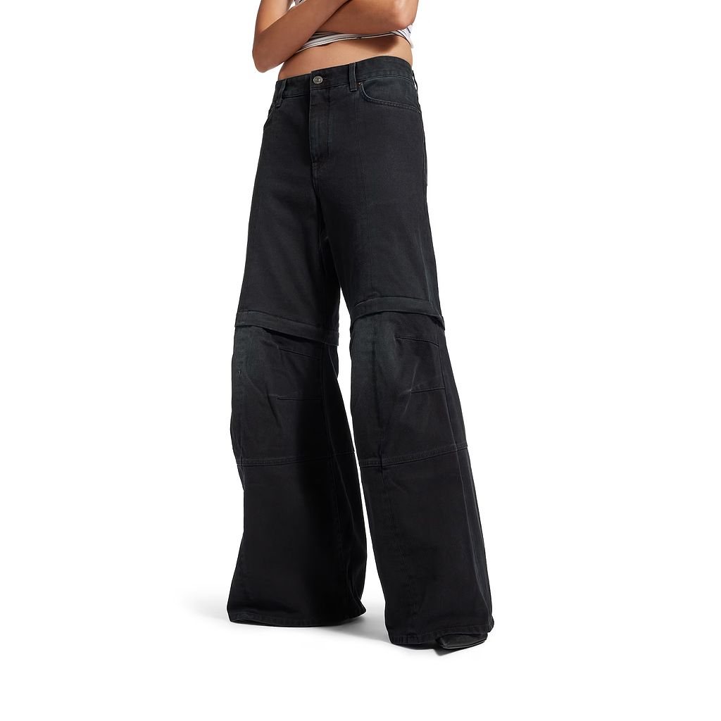 Flared Cargo Pants