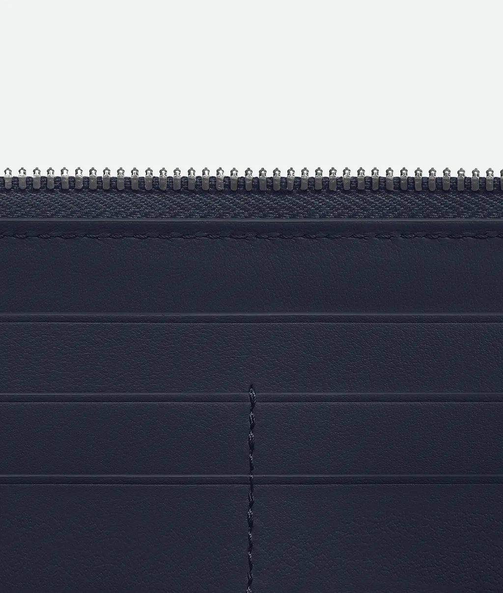 Intrecciato Stamp Zip Around Wallet