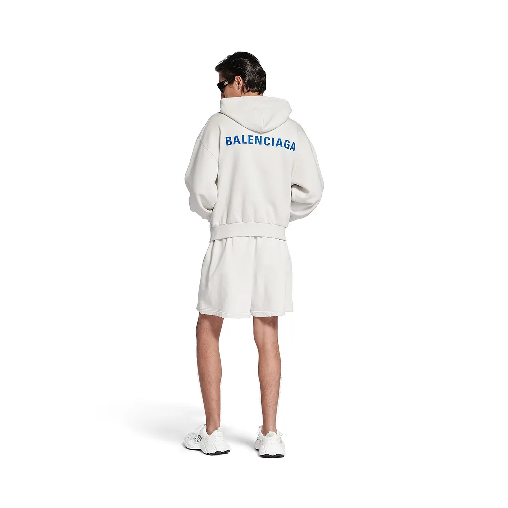 Back Zip-Up Hoodie Regular Fit