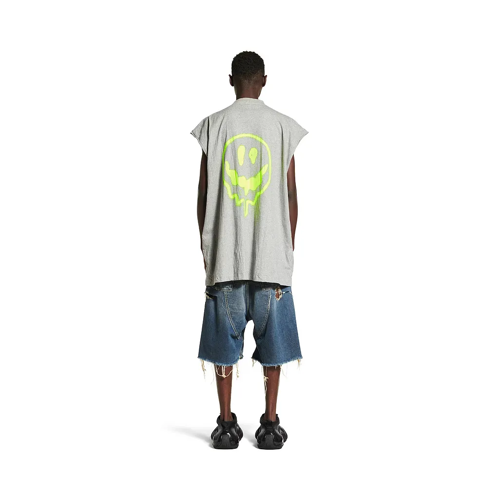 Hi There + Dripley Sleeveless T-Shirt
