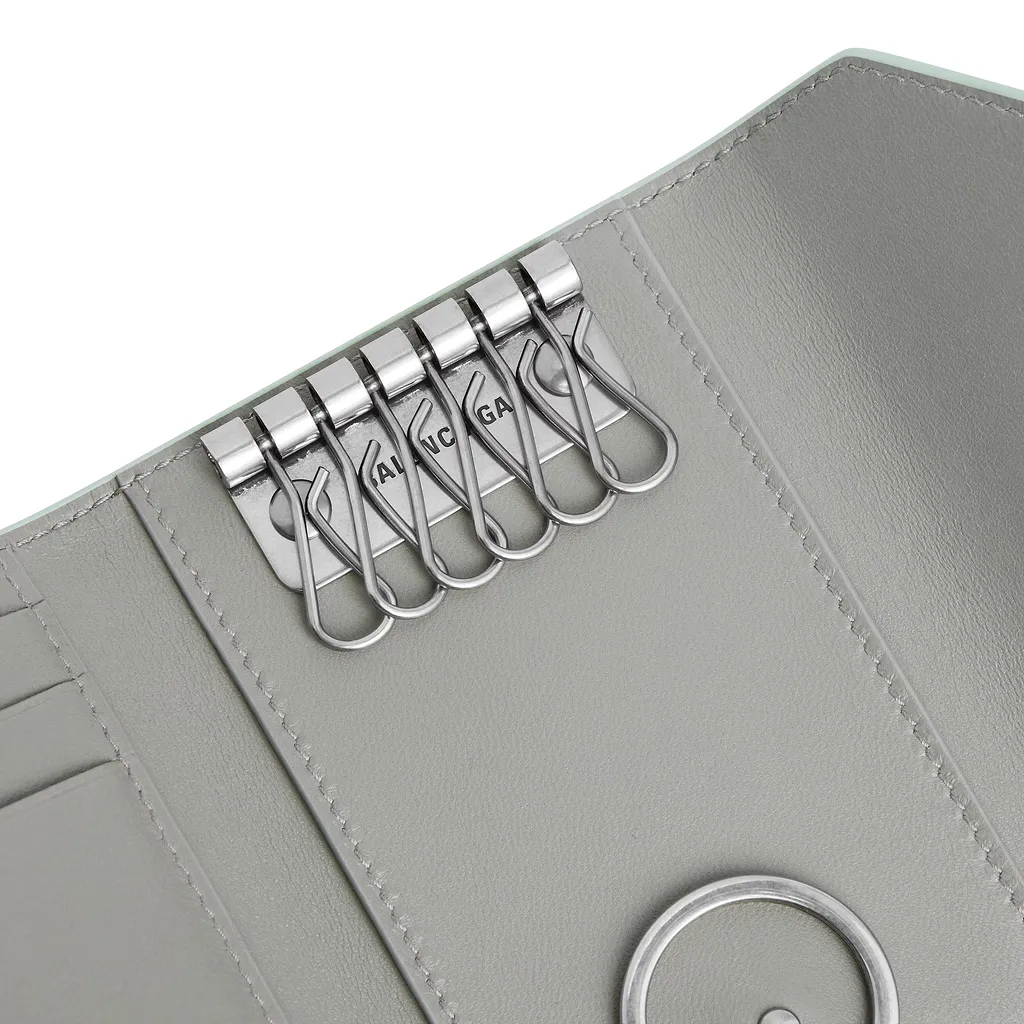 Envelope Key Case With Split Ring