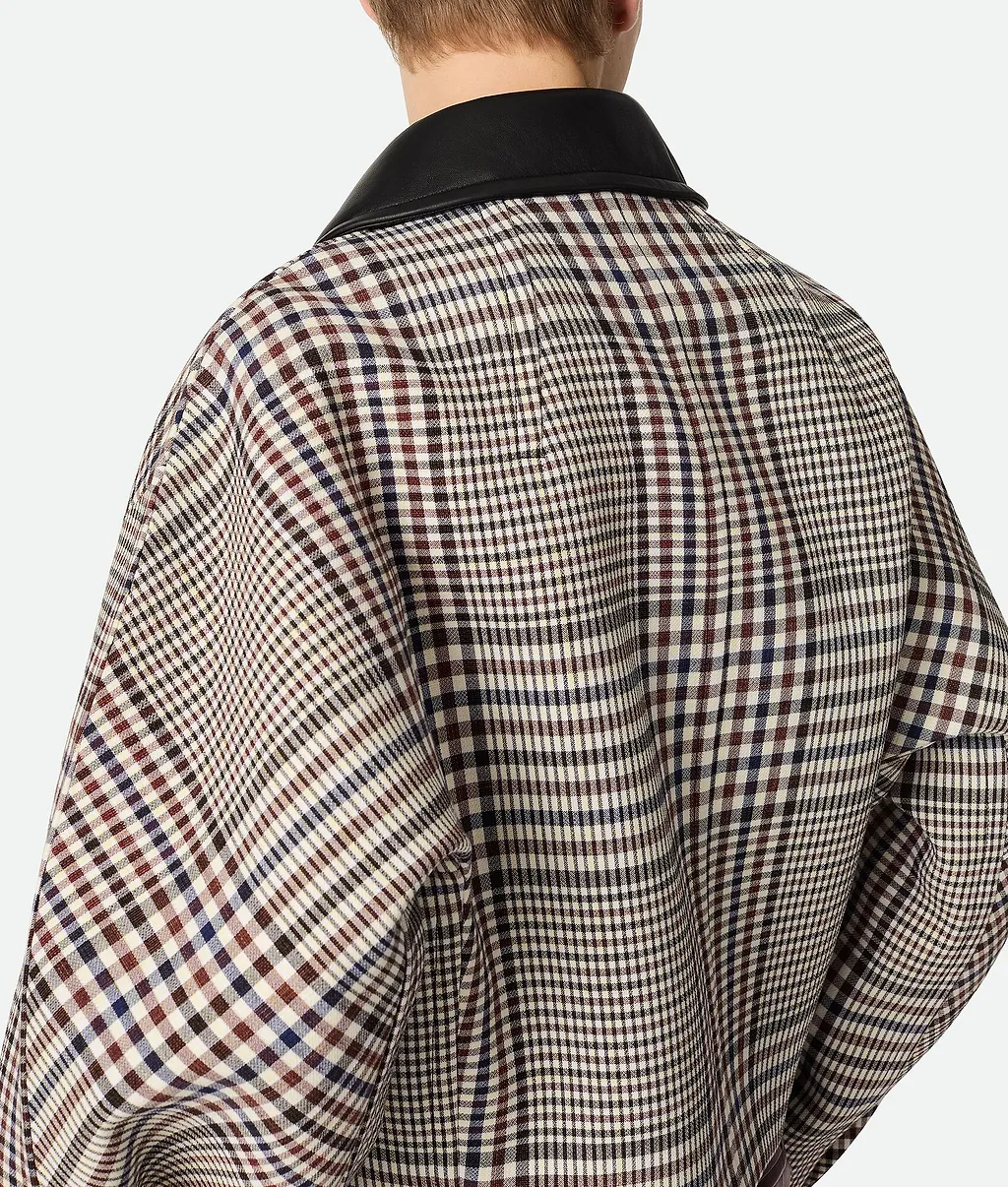 Cotton Check Blouson