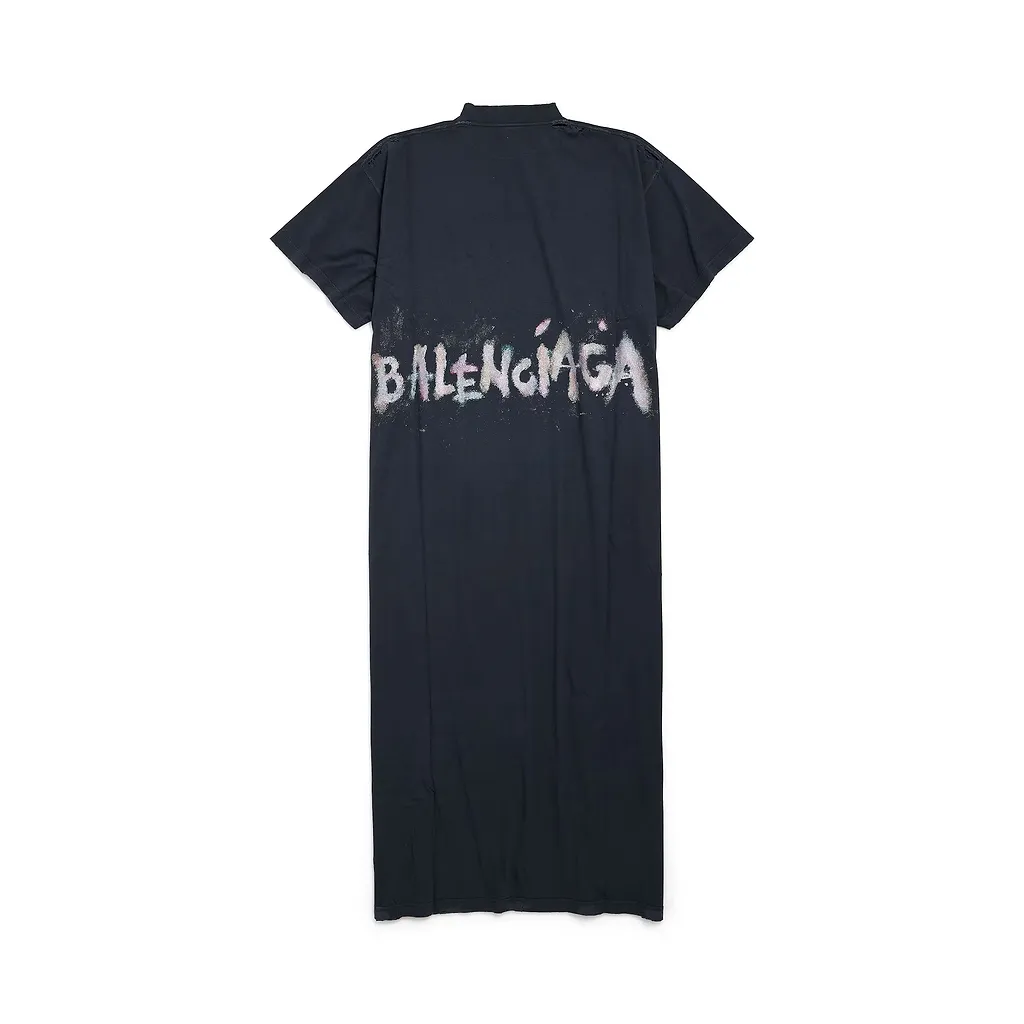 Nail Polish Maxi T-Shirt Dress