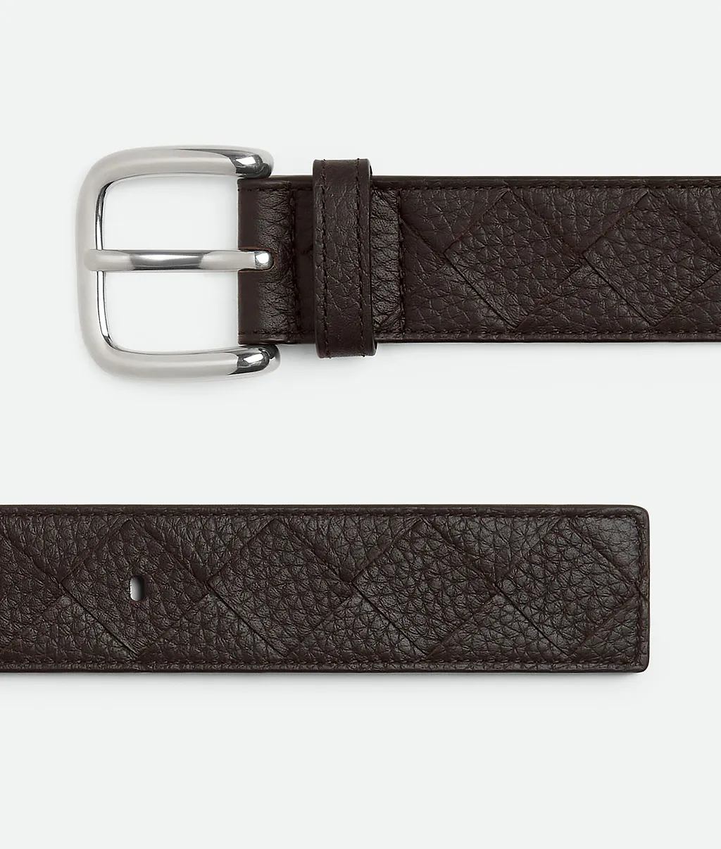 Intrecciato Taurillon Belt