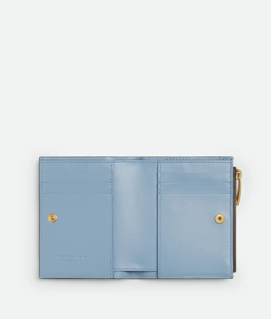 Intrecciato Small Bi-Fold Wallet