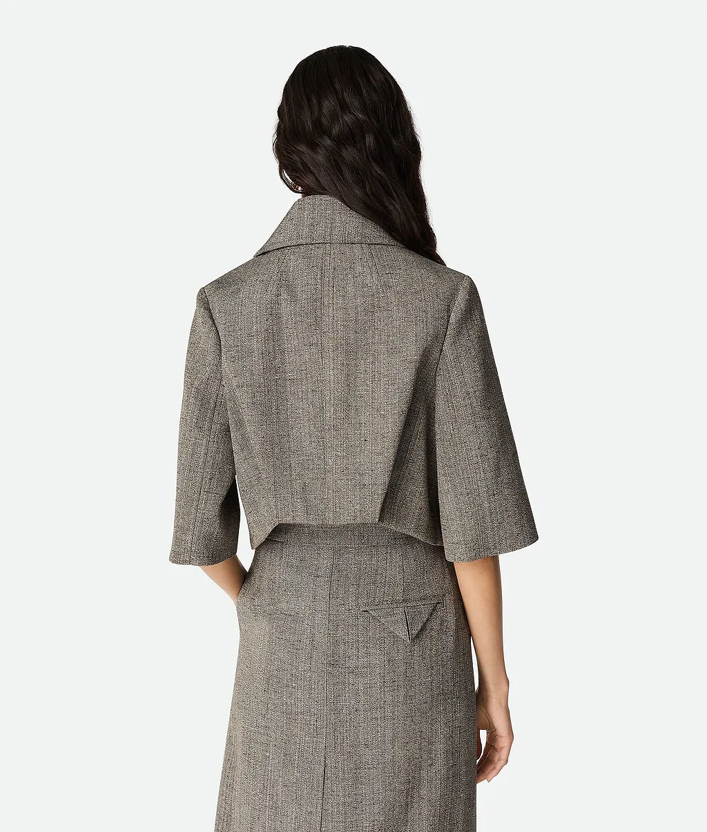 Viscose And Silk Jacket