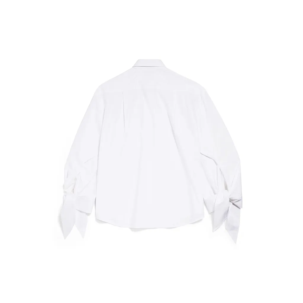 Knotted Cuff Blouse