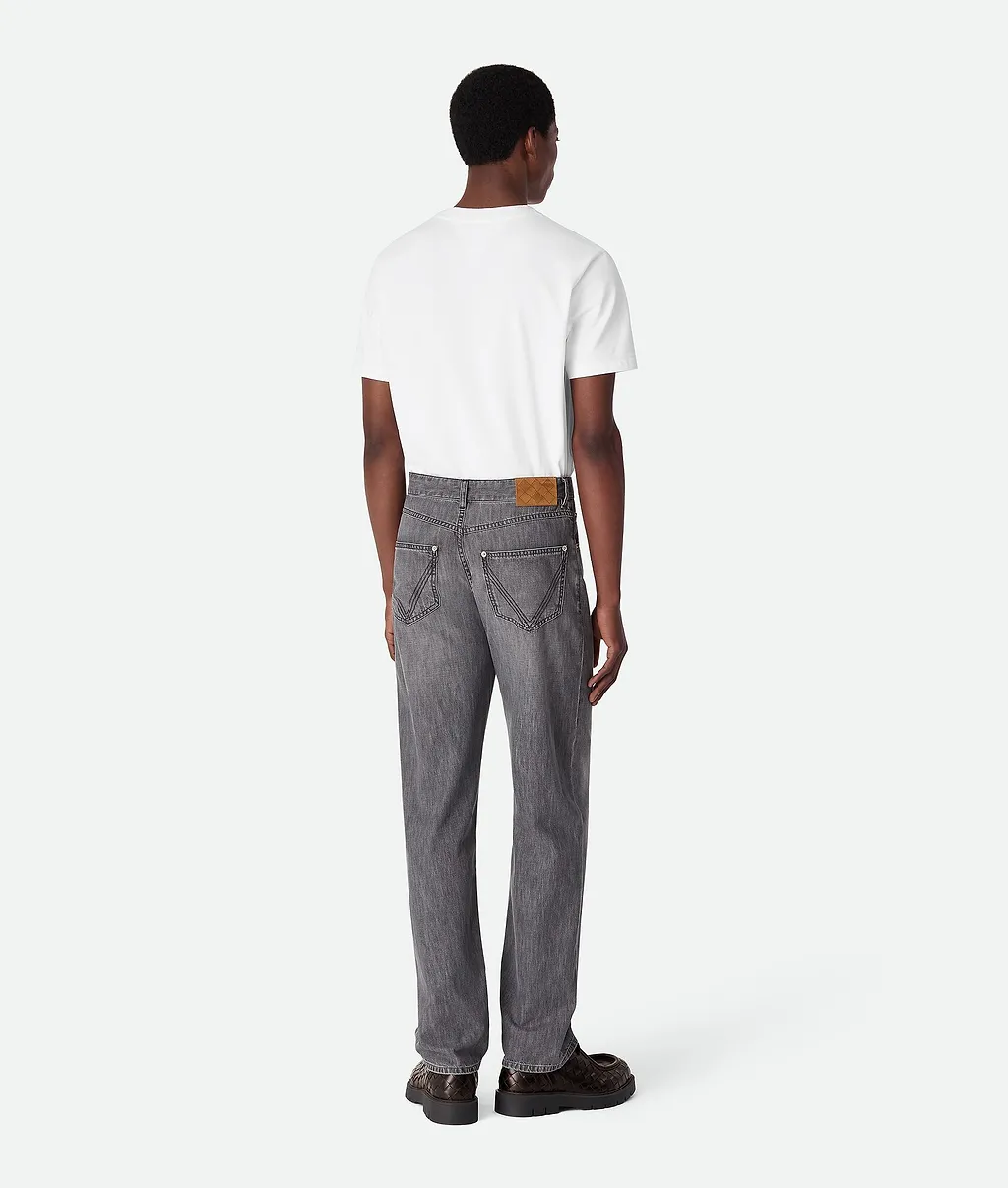 Vintage Black Straight Jeans