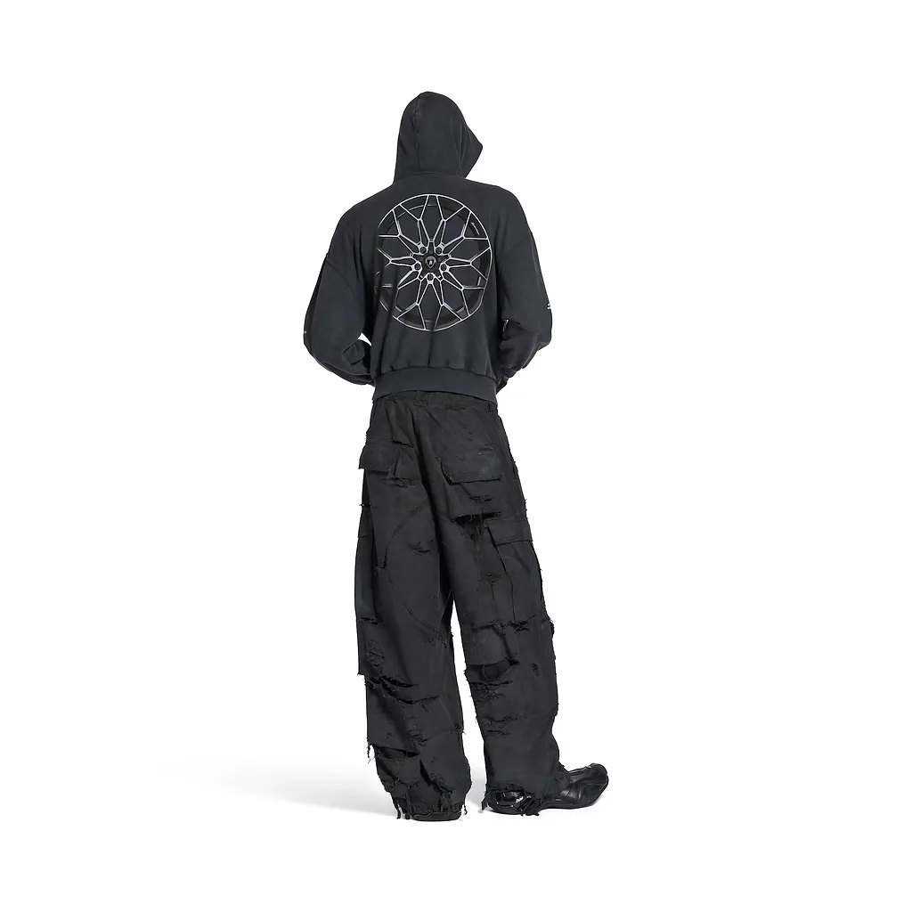 Automobili Lamborghini Zip-Up Hoodie Small Fit