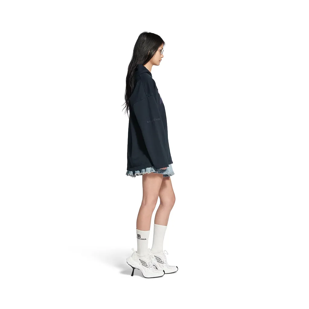 Kim K No Rib Hoodie