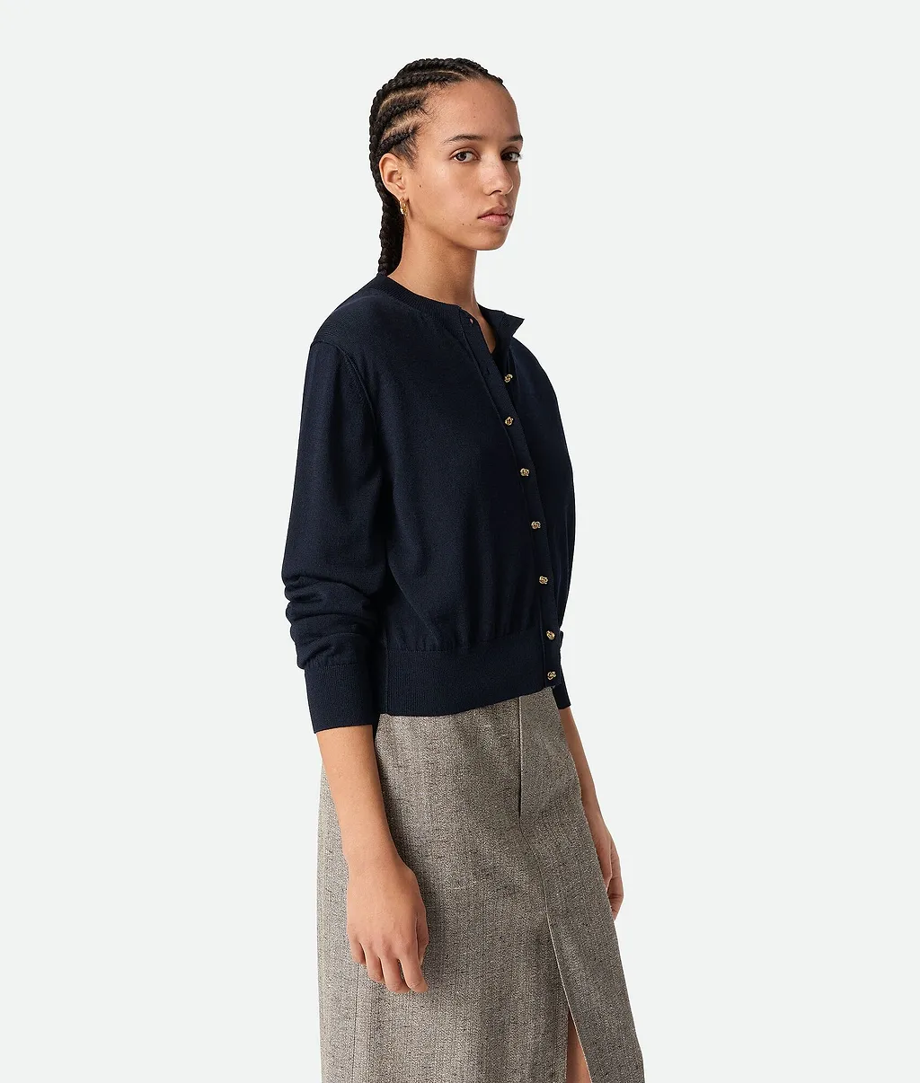 Cotton And Viscose Twinset