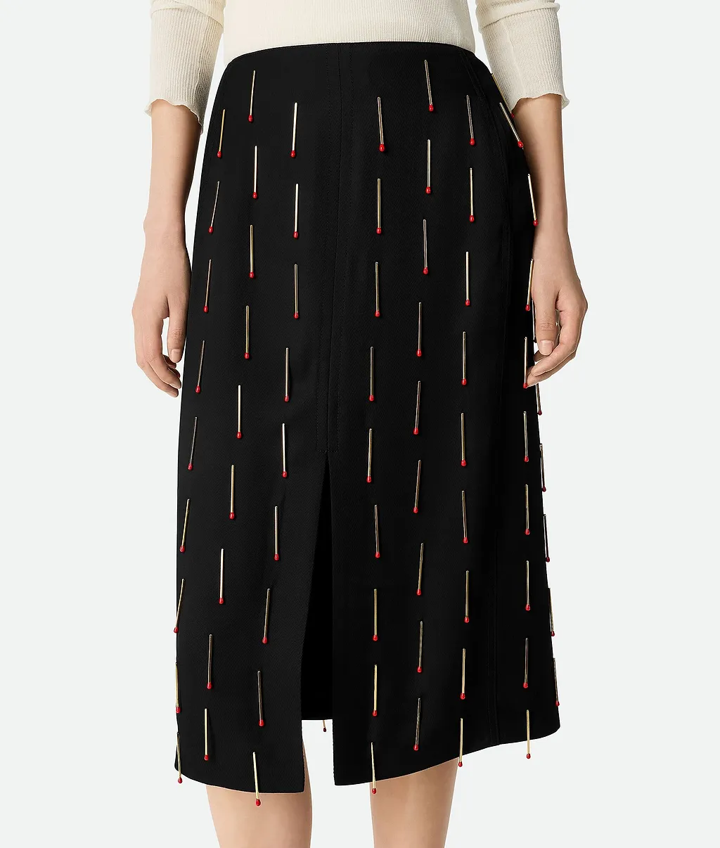 Viscose Skirt With Matches