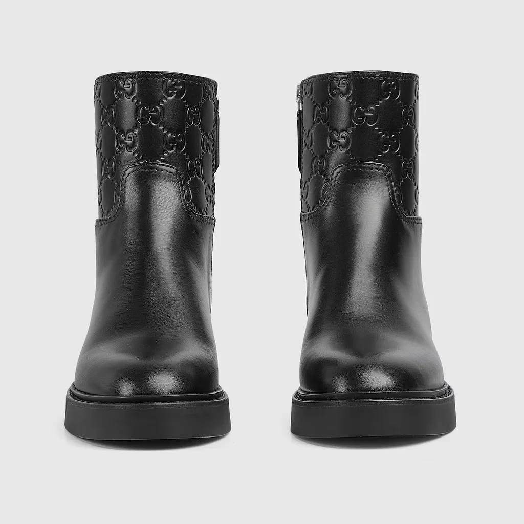 Slim Horsebit Ankle Boot
