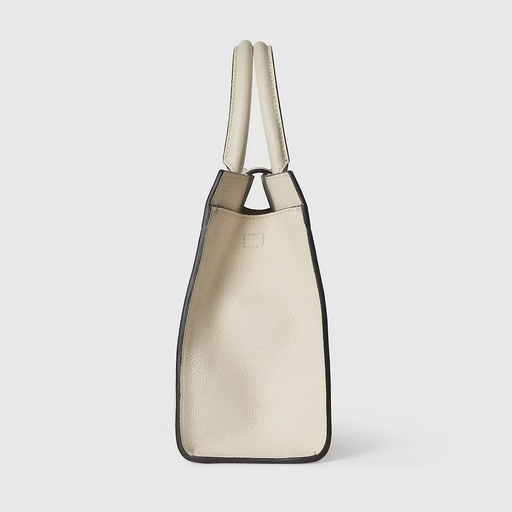 Medium Tote Bag With Hook Closure