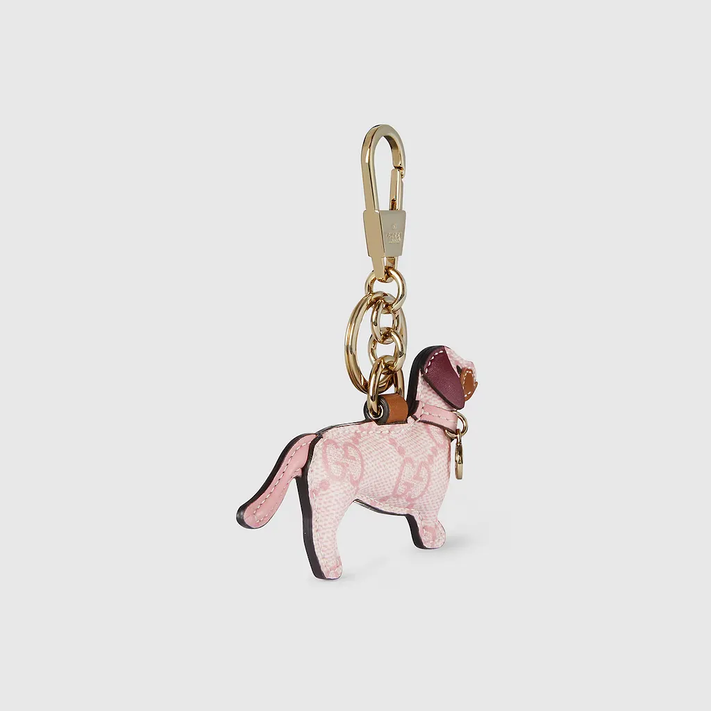Dog-Shaped Bag Charm