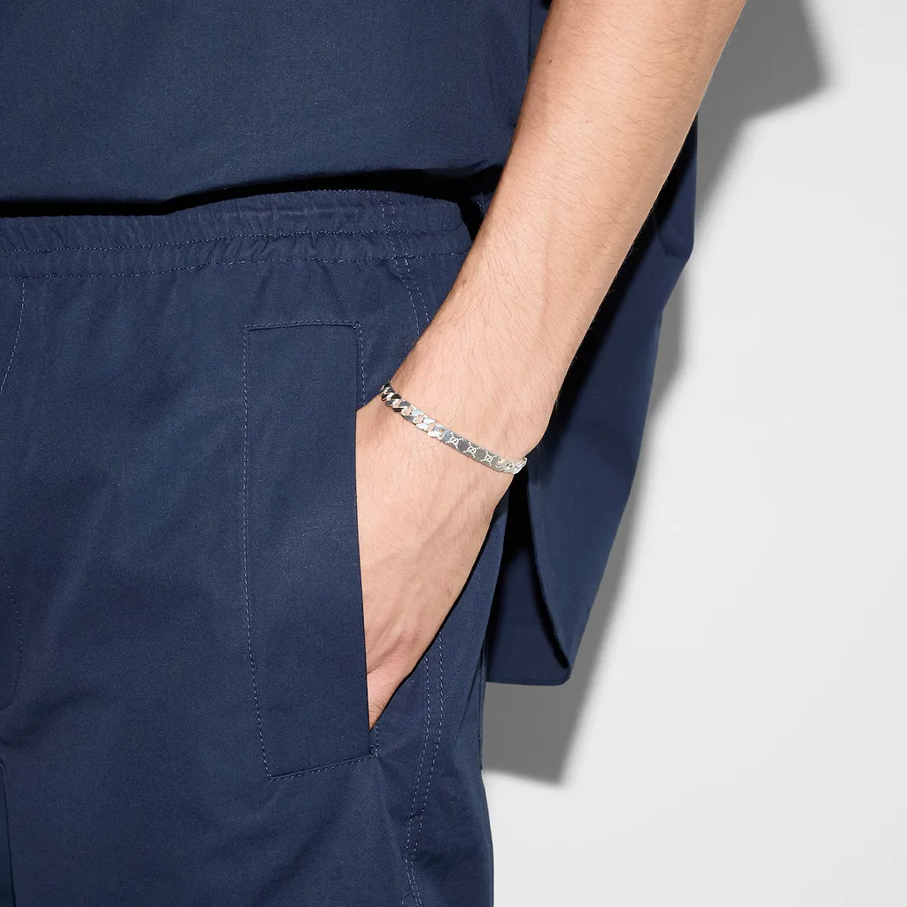 Gucci Signature Bracelet With Gg Tag