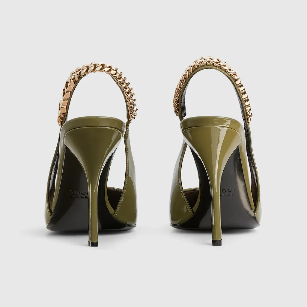 Gucci Signoria Slingback Pump