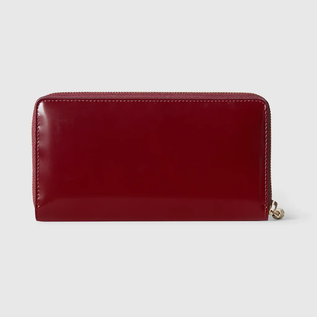 Zip Around Wallet With Bamboo