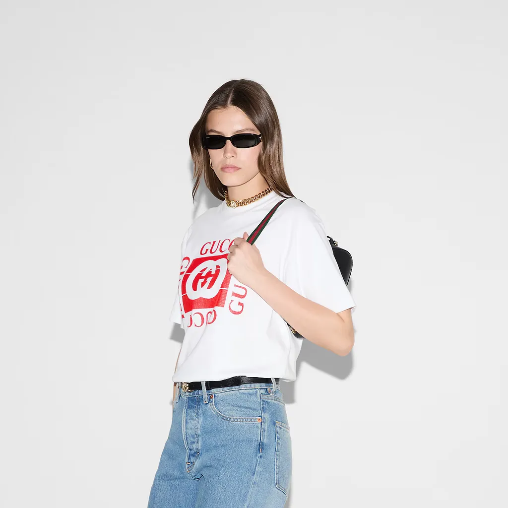 Printed Cotton Jersey T-Shirt