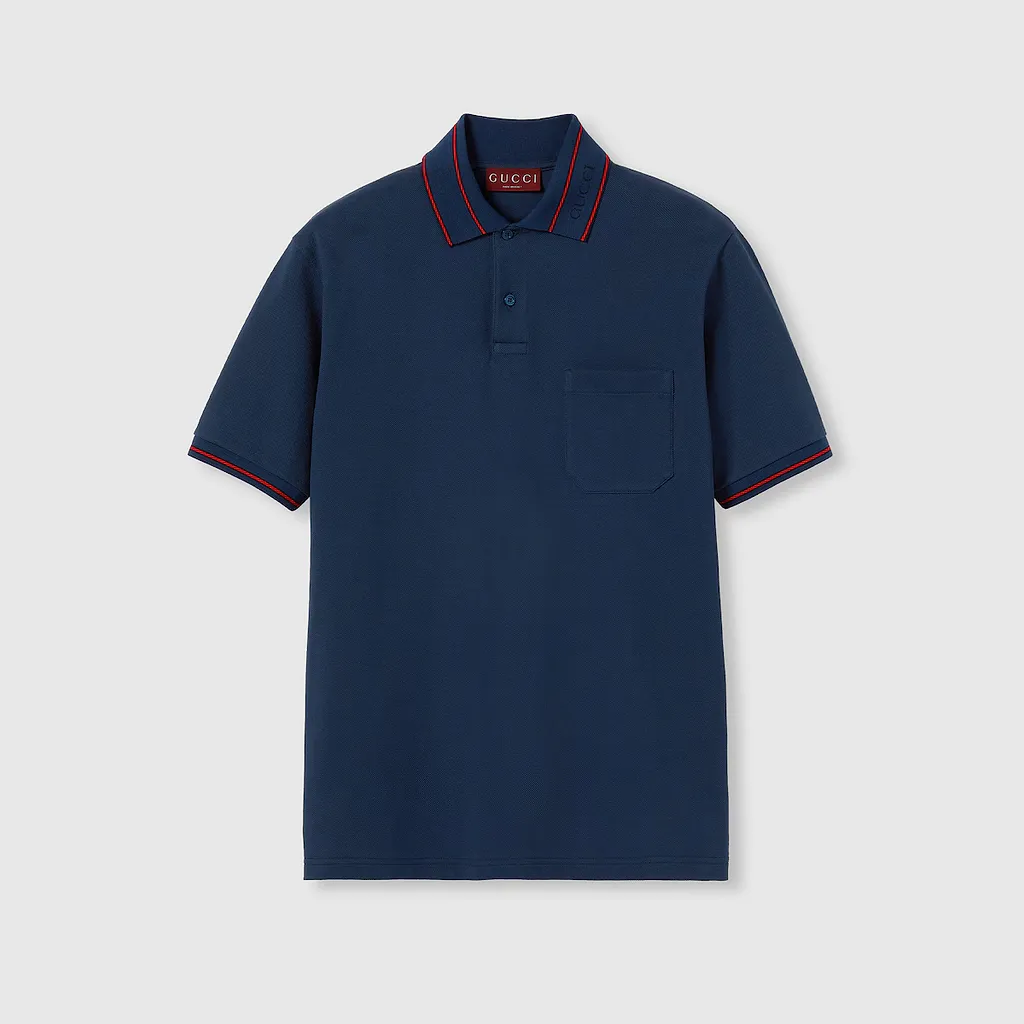 Cotton Piquet Polo Shirt