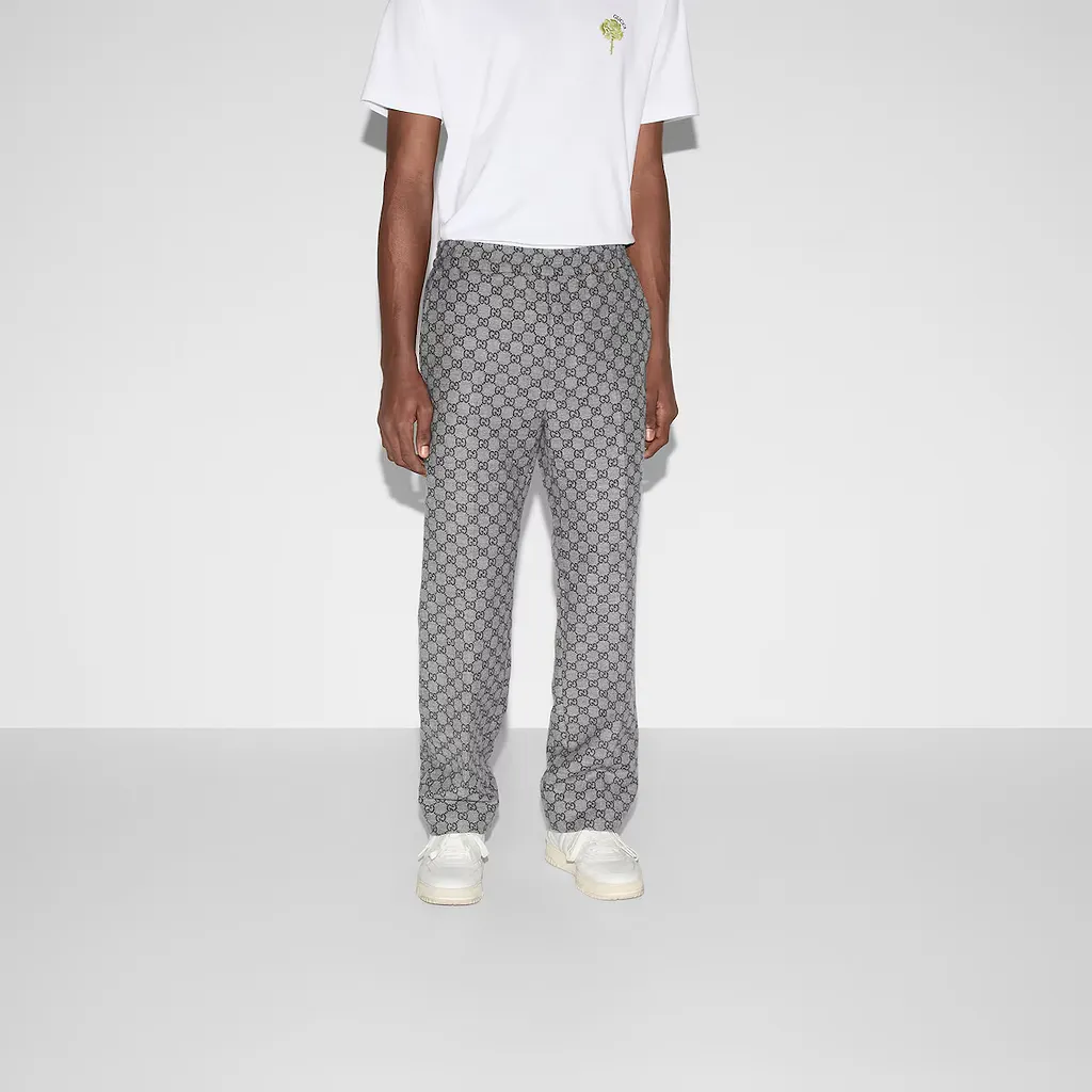 Gg Flannel Trouser