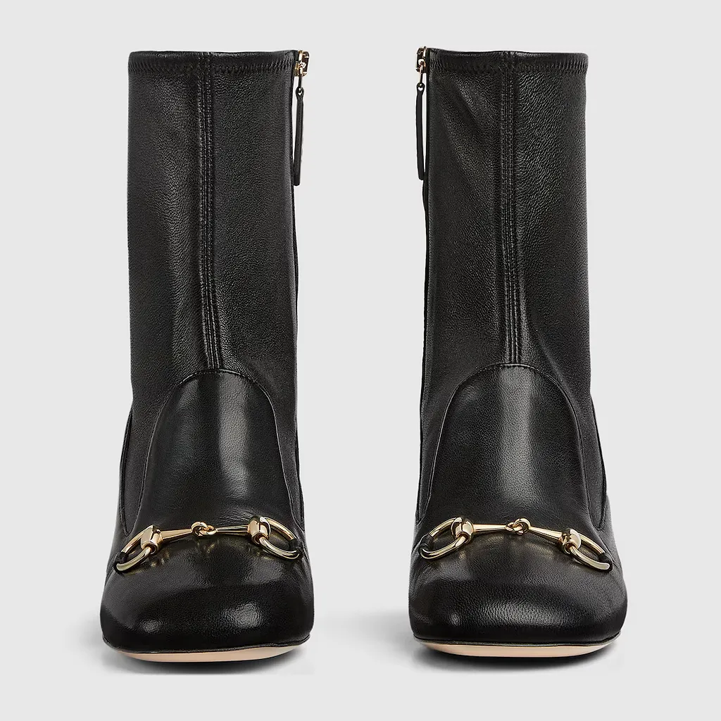 Horsebit Ankle Bootie