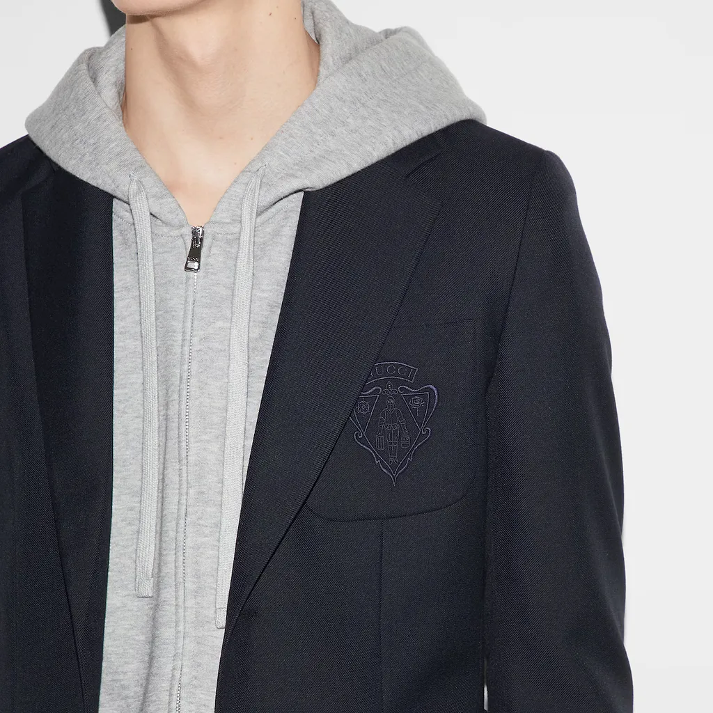 Drill Jacket With Liftboy Embroidery