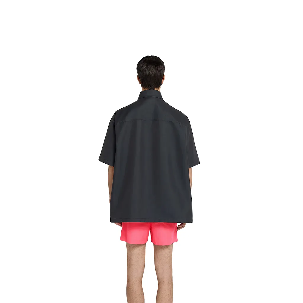 Oversize Cotton Gabardine Shirt