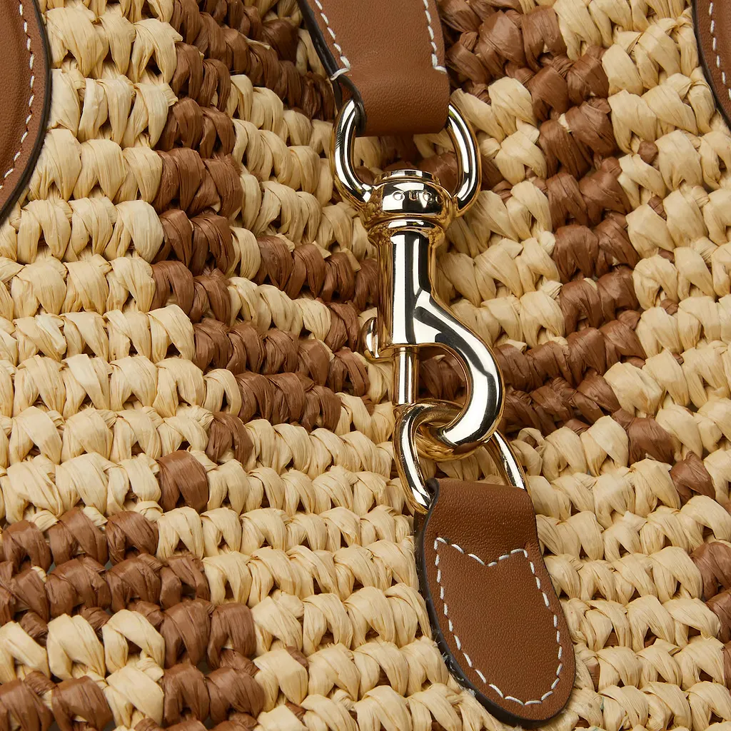 Woven Medium Tote Bag