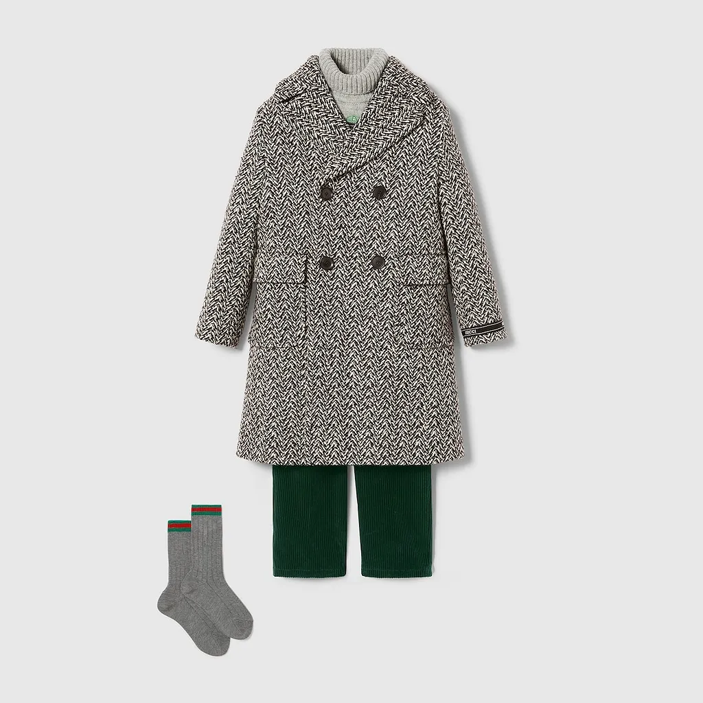 Children's Turtleneck Wool Top