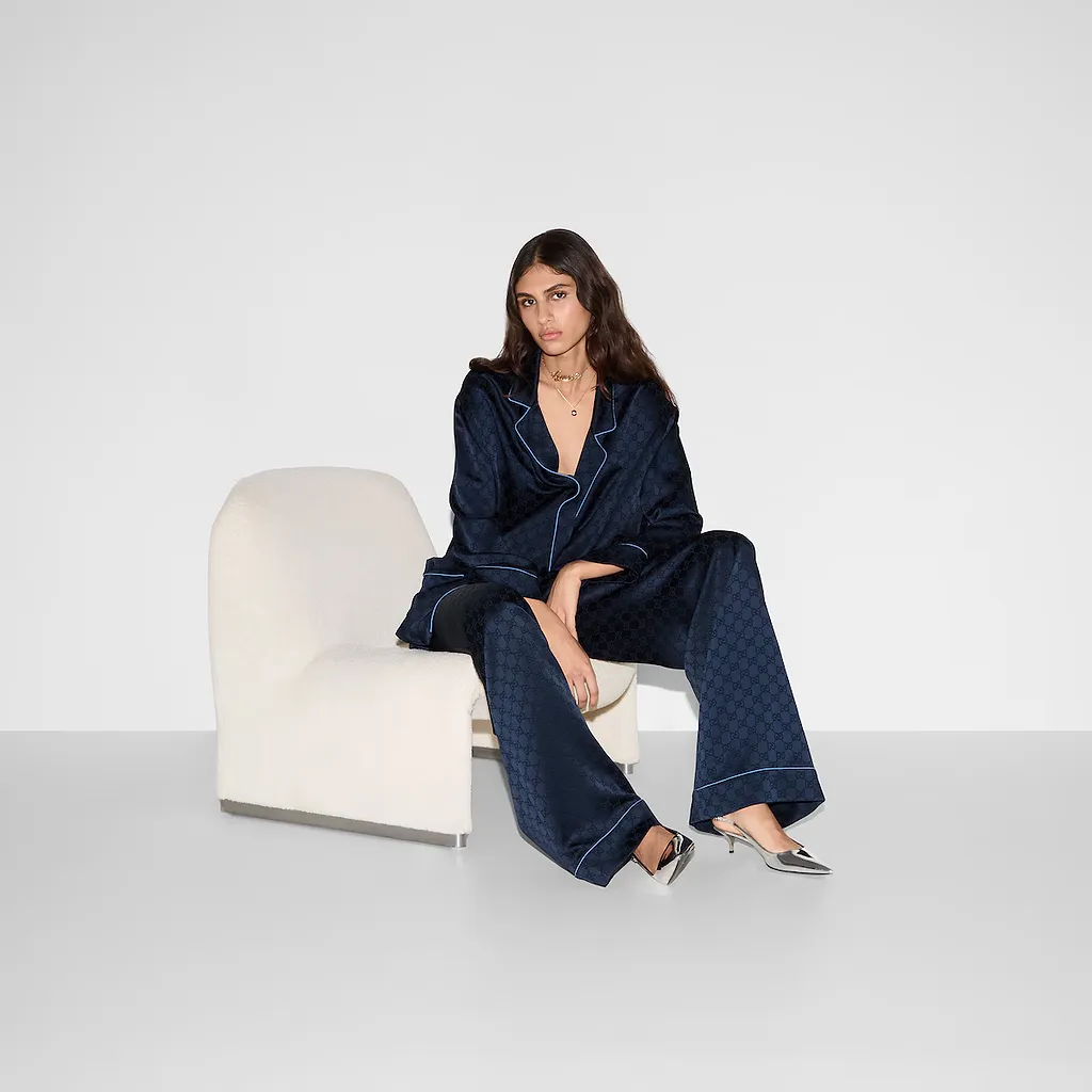 Gg Satin Pants