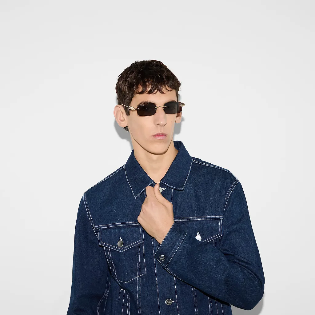 Rectangular Frame Sunglasses