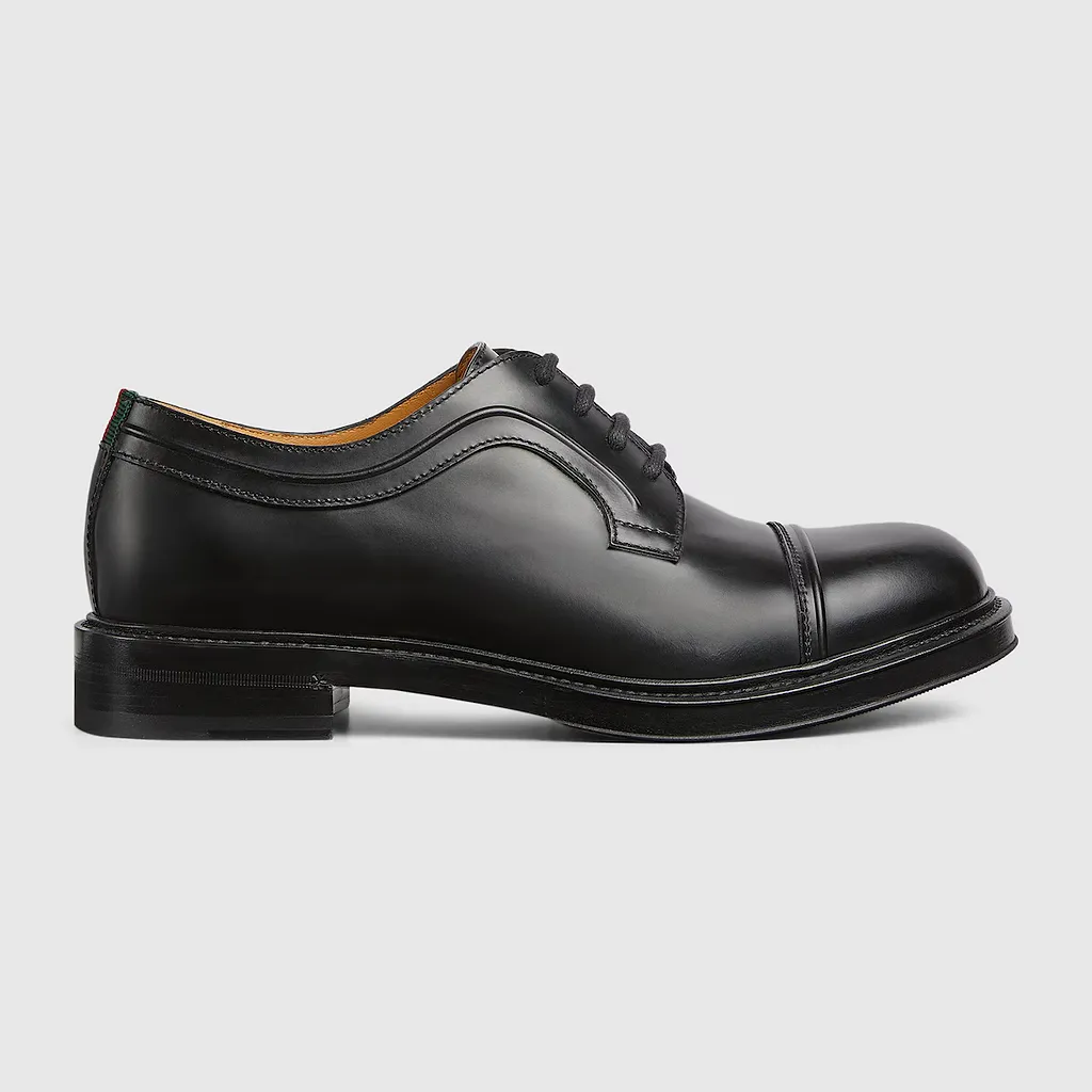Lace-Up Shoe With Web
