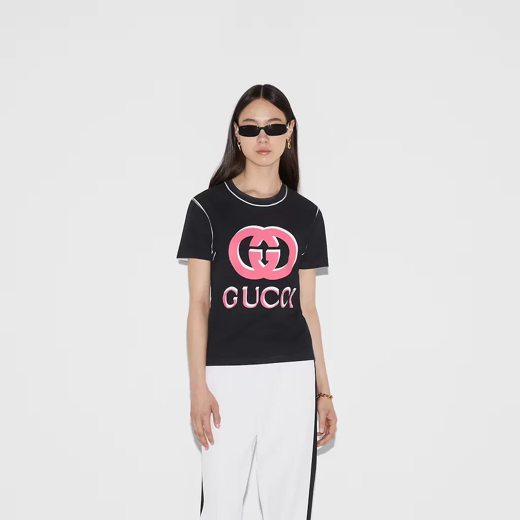 Printed Cotton Jersey T-Shirt