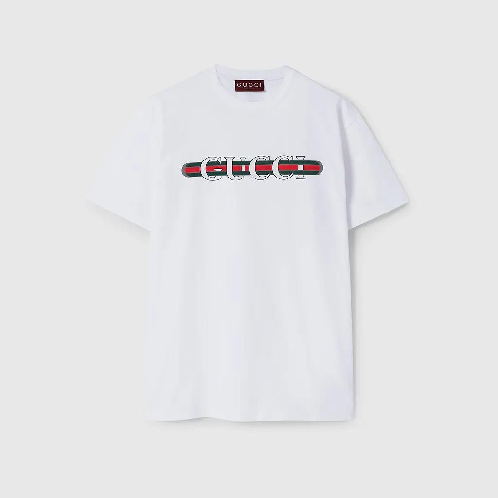 Printed Cotton Jersey T-Shirt