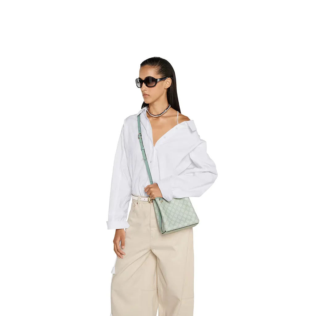 Gg Emblem Small Bucket Bag